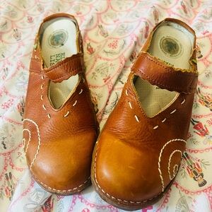 El Natura Lists Mary Jane Clogs sz 39